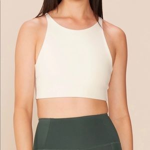 Ivory Topanga Bra from Girlfriend Collective